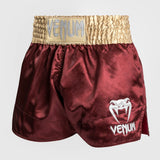 Venum Classic Muay Thai Shorts Burgundy/Gold/White