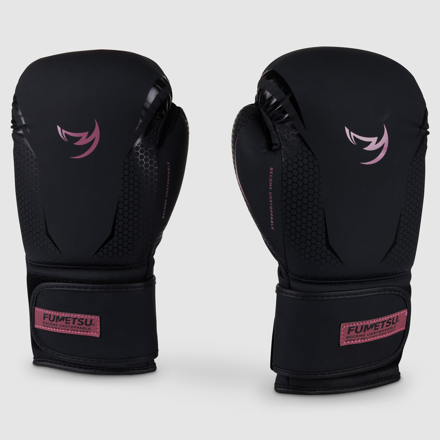 Black/Rose Fumetsu Ghost MK2 Boxing Gloves   