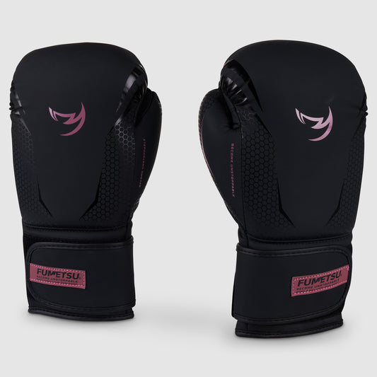 Black/Rose Fumetsu Ghost MK2 Boxing Gloves