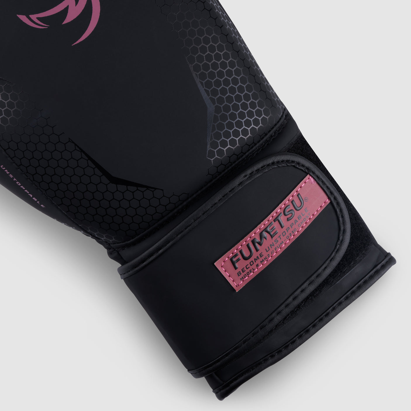 Black/Rose Fumetsu Ghost MK2 Boxing Gloves   
