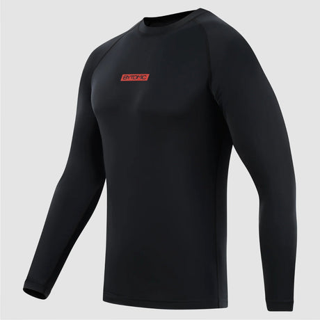 Rótulo Vermelho Bytomic Rash Guard Rash preto