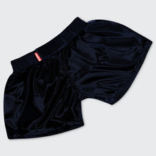 Black/White Bytomic Red Label Muay Thai Shorts