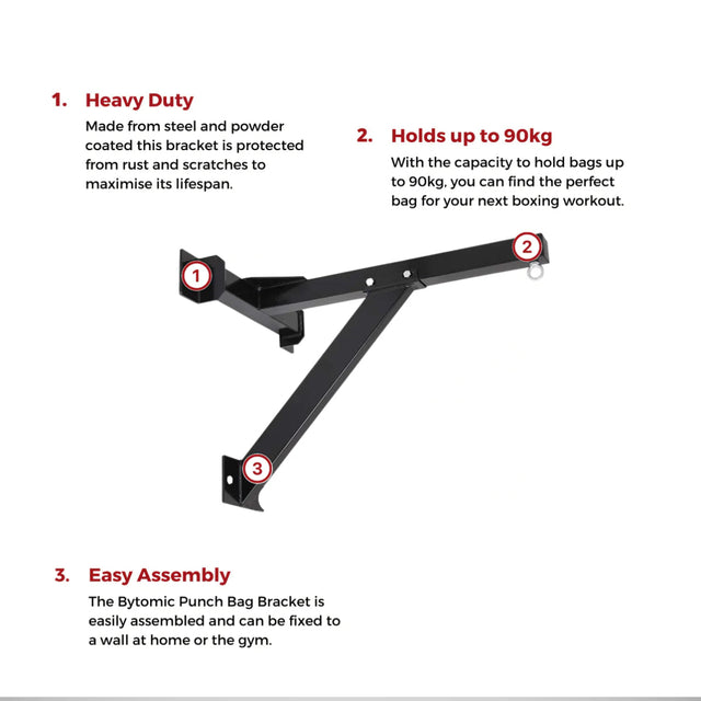 Bytomic Heavy Duty Punch Bag Bracket