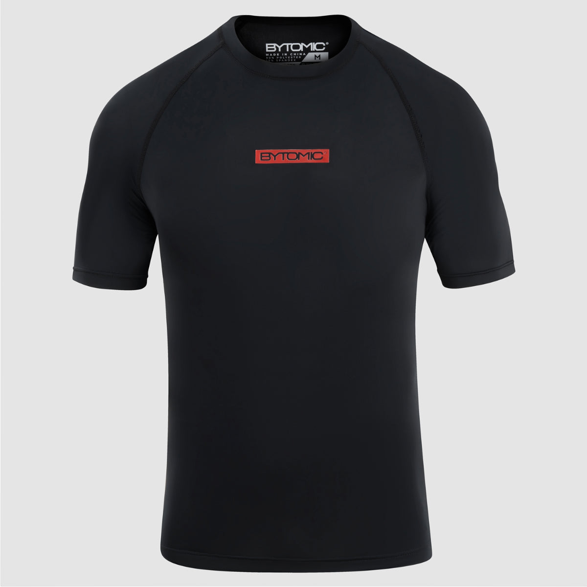 Bytomic Red Label Rash Guard z krótkim rękawem w kolorze czarnym