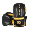 Pro-Box Champ Spar Boxing Gloves Black/Gold