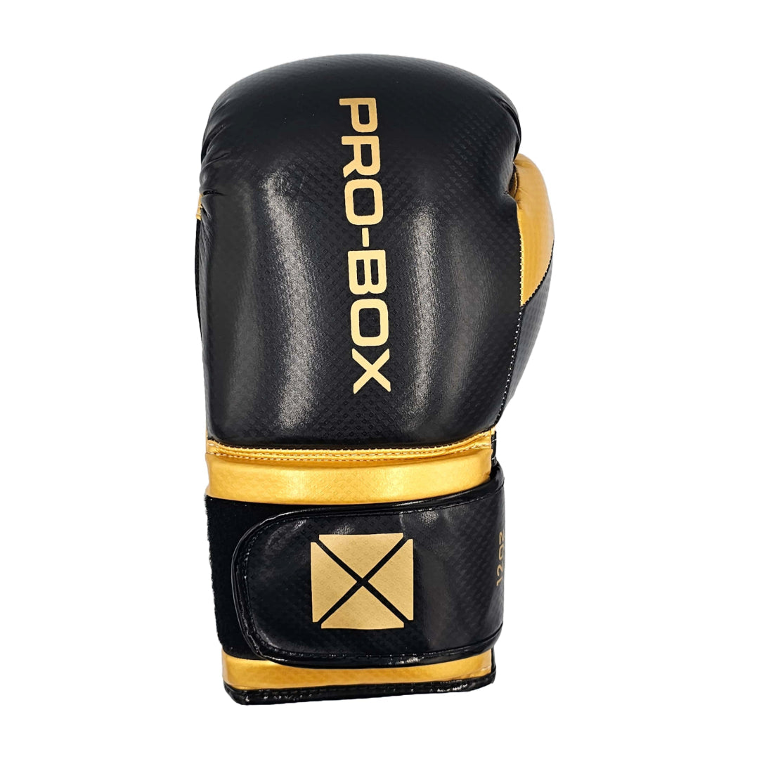 Pro-Box Champ Spar Boxing Gloves Black/Gold