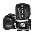 Pro-Box Champ Spar Boxing Gloves Black/Silver