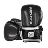 Pro-Box Champ Spar Boxing Gloves Black/Silver