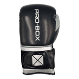 Pro-Box Champ Spar Boxing Gloves Black/Silver