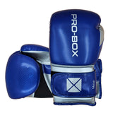 Pro-Box Champ Spar Boxing Gloves Blue/Silver