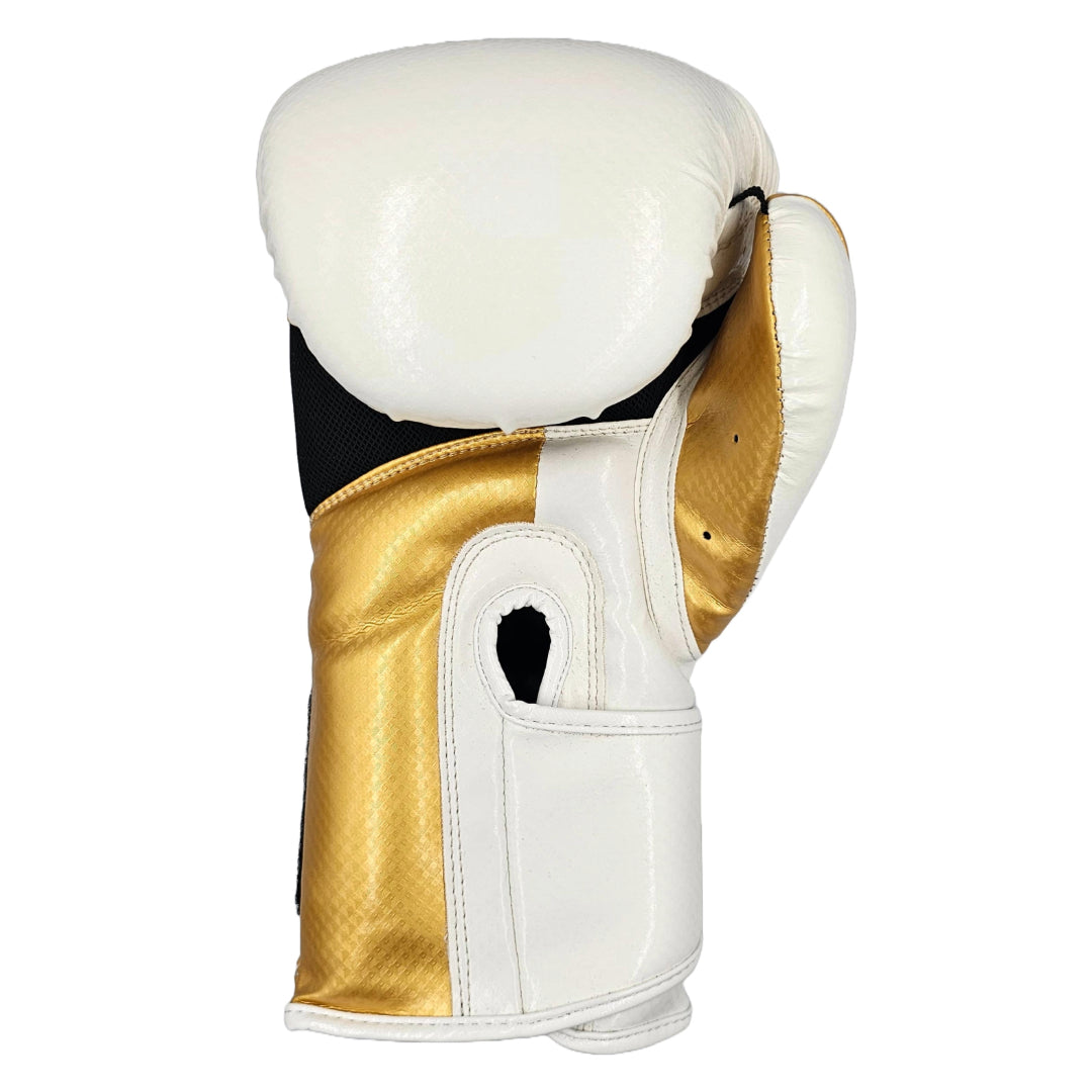 Pro-Box Champ Spar Boxing Gloves White/Gold