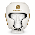 Pro-Box Champ Spar Head Guard White/Gold