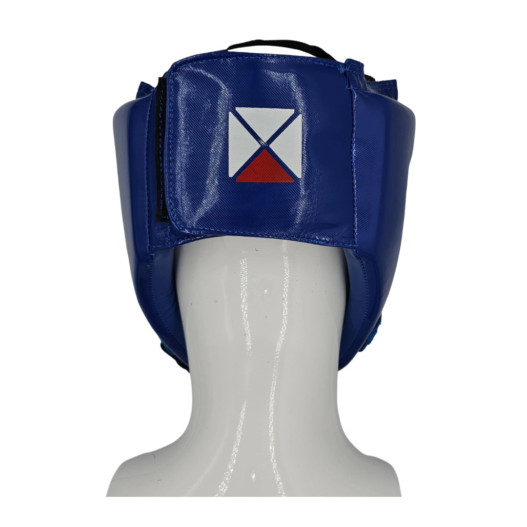 Pro-Box Club Spar Open Face Head Guard Blue