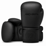 Pro-Box Club Spar Boxing Gloves Matt Black