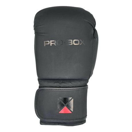 Pro-Box Club Spar Boxing Gloves Matt Black