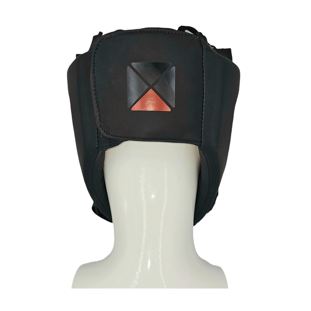 Pro-Box Club Spar Open Face Head Guard Matt Black