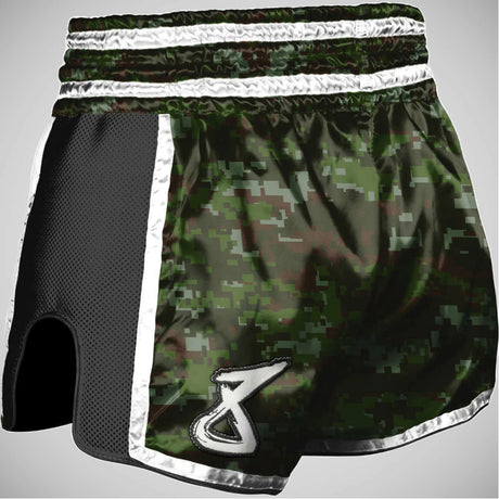 Camo 8 Weapons Super Mesh Muay Thai Shorts   