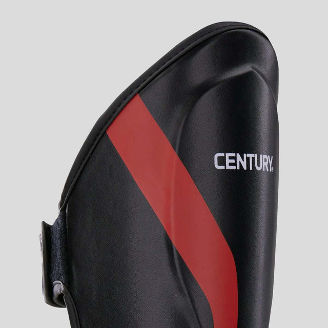 Century C-Gear Determination Shin Instep Guards Black/Red