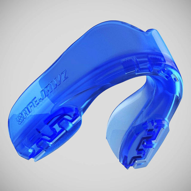 SafeJawz Extro Ice Mouth Guard Clear/Blue