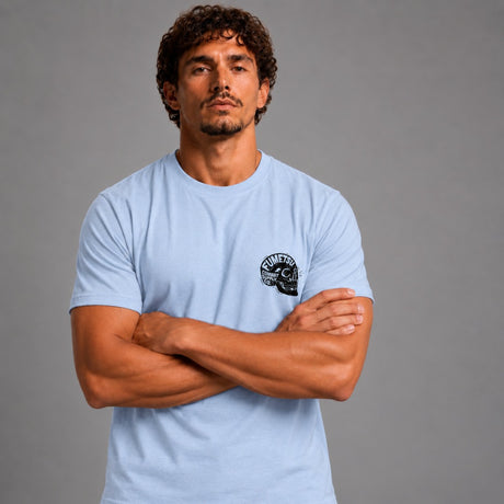 Fumetsu Combat Mind T-Shirt Blue Lifestyle 2