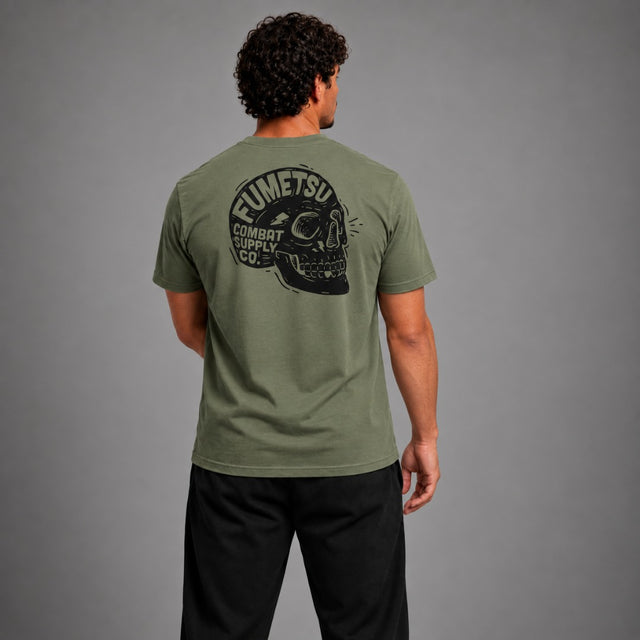 Fumetsu Combat Mind T-Shirt Khaki Lifestyle 3