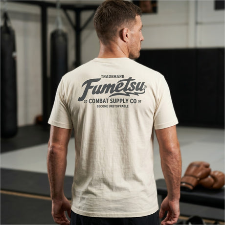 Fumetsu Combat Supply Co. T-Shirt Natural/Grey