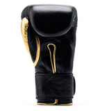 Bravose Elite Pro 2.0 Velcro Boxing Gloves Black & Gold