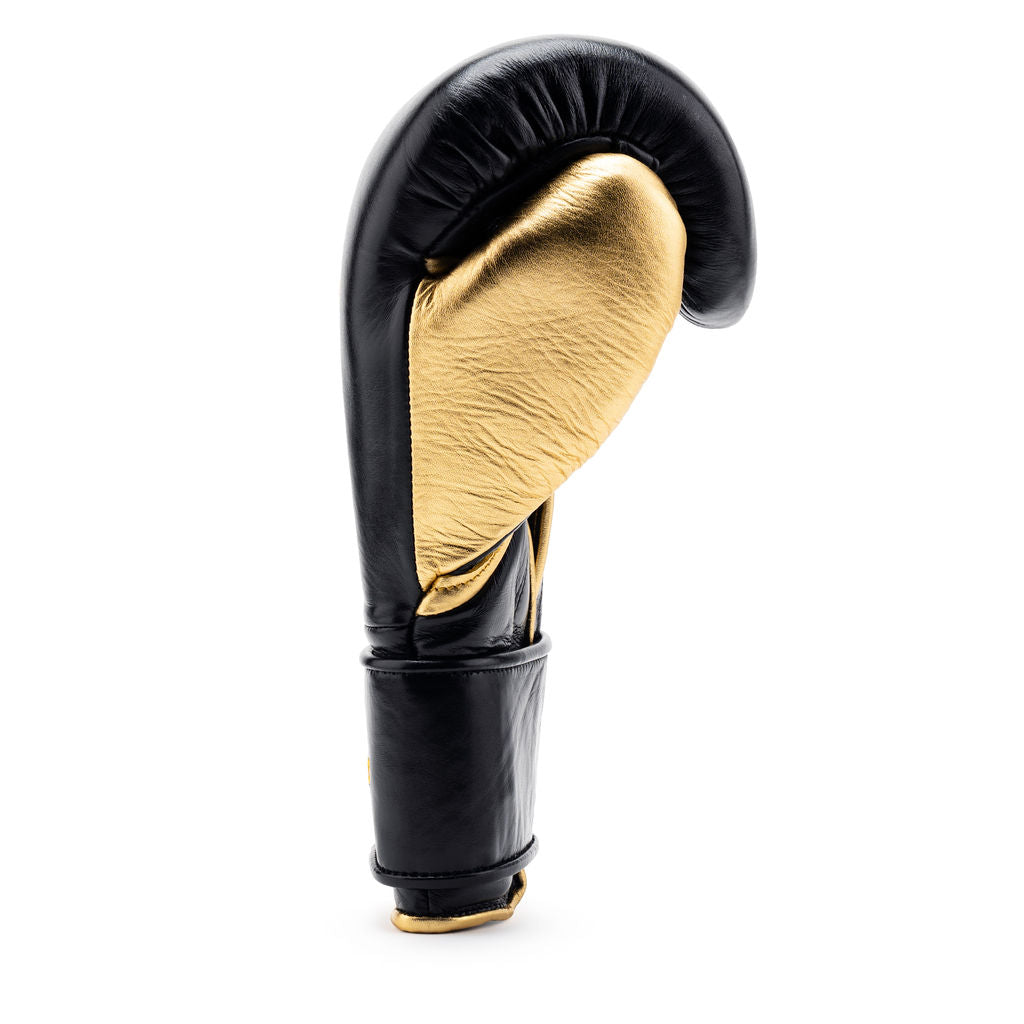 Bravose Elite Pro 2.0 Velcro Boxing Gloves Black & Gold