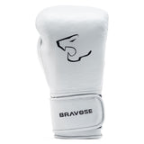 Bravose Elite Pro 2.0 Velcro Boxing Gloves Grey