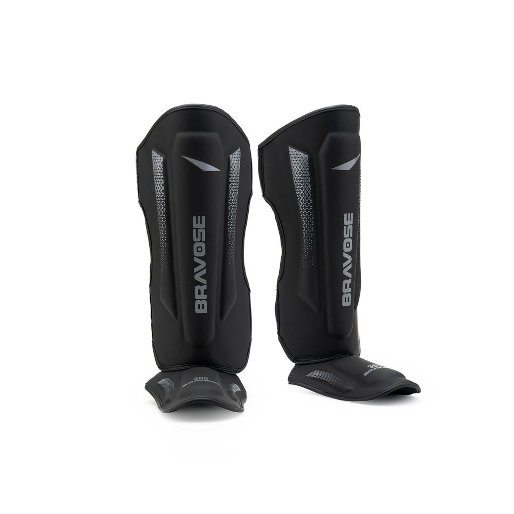 Bravose MMA Shin Guards Black
