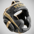 Dark Camo/Gold Venum Elite Head Guard   