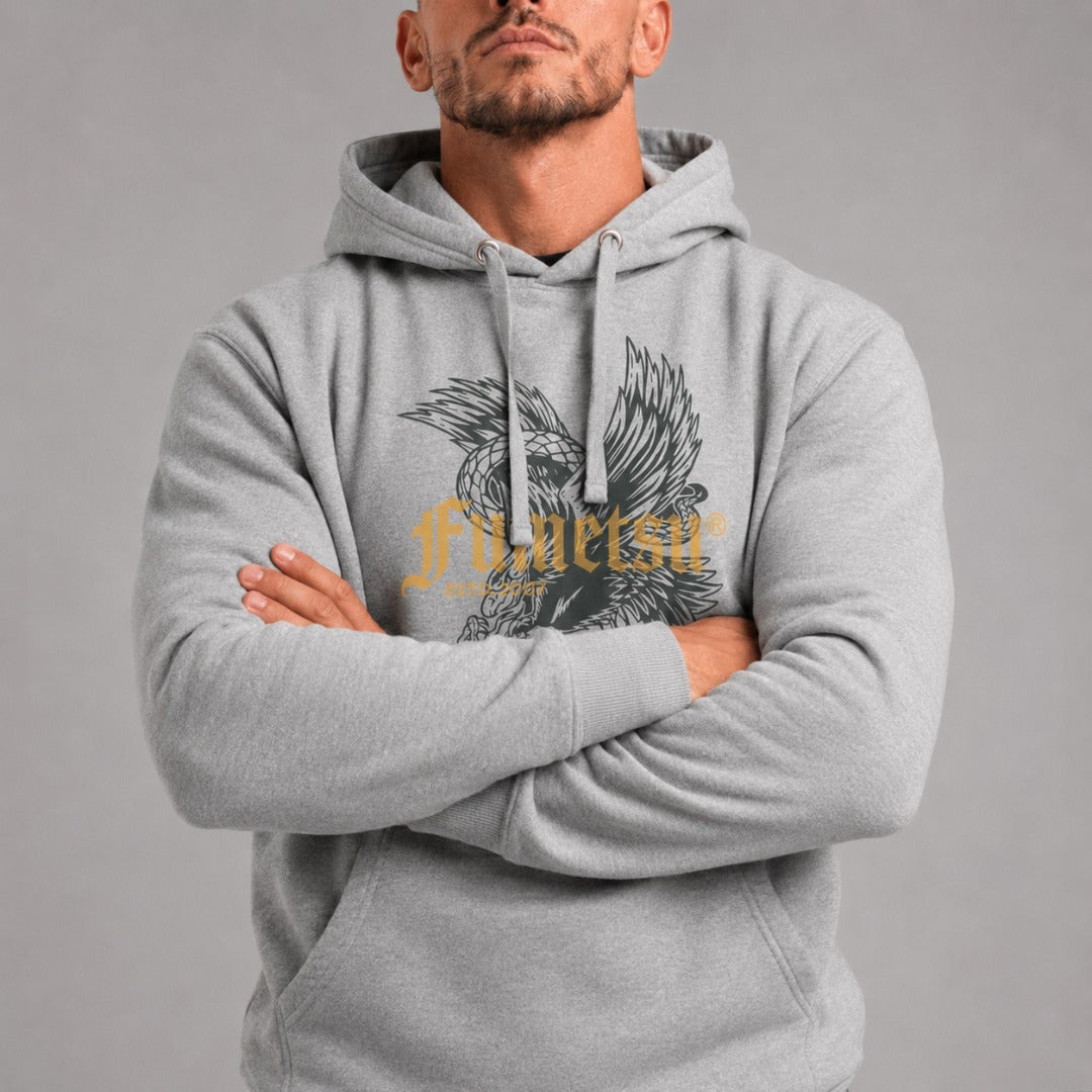 Fumetsu Death From Above Hoodie Grey