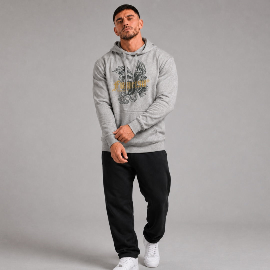 Fumetsu Death From Above Hoodie Grey