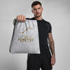 Fumetsu Dragon Slayer Drawstring Bag White