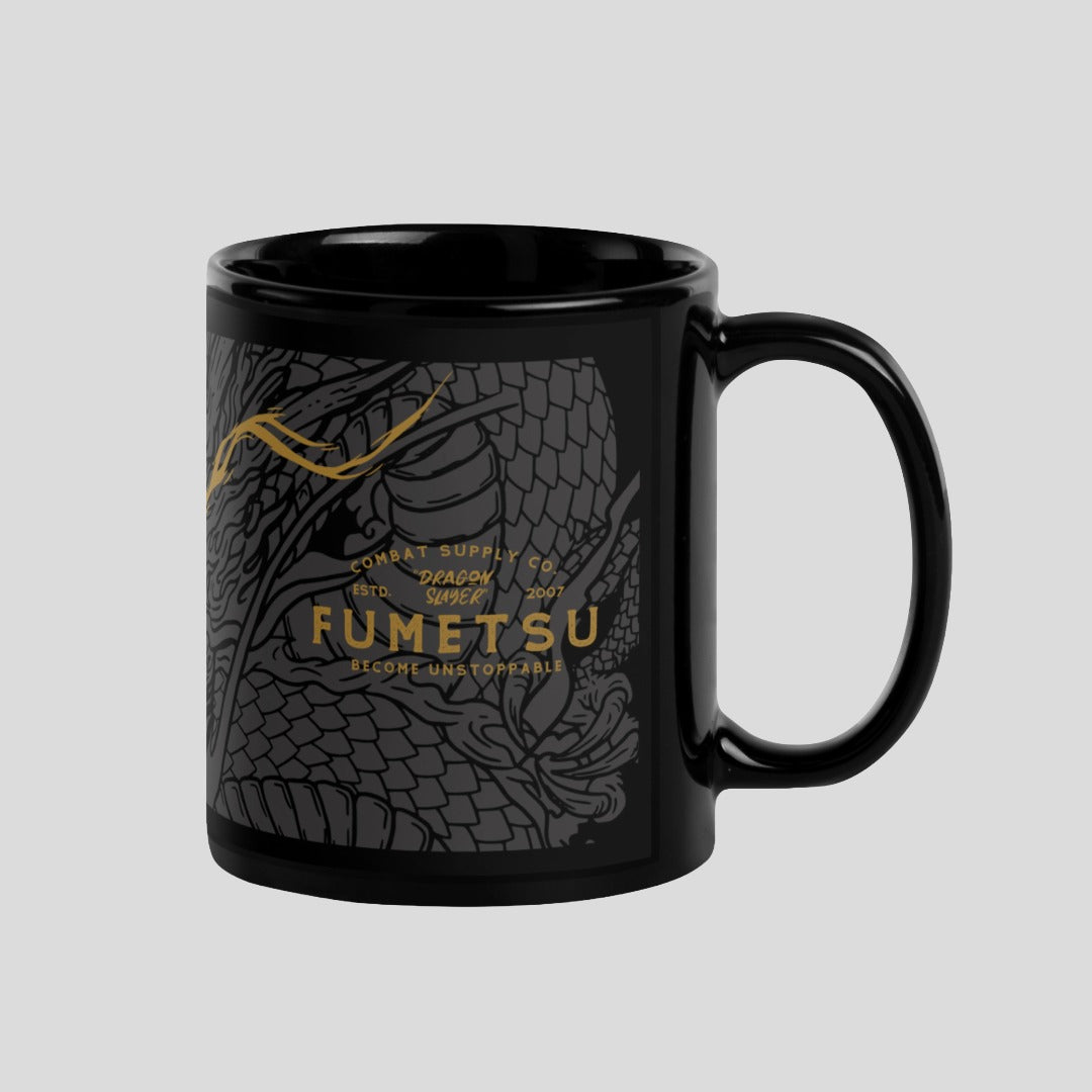 Fumetsu Dragon Slayer Glossy Mug Black Right