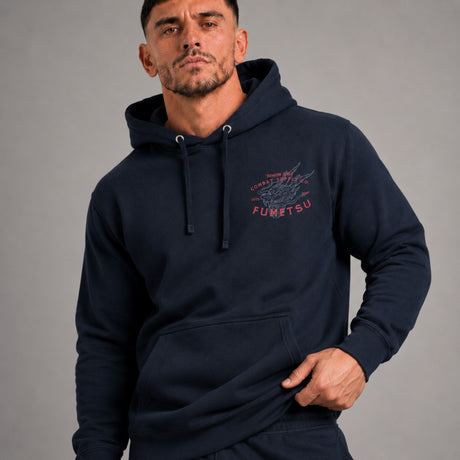 Fumetsu Dragon Slayer Hoodie Navy