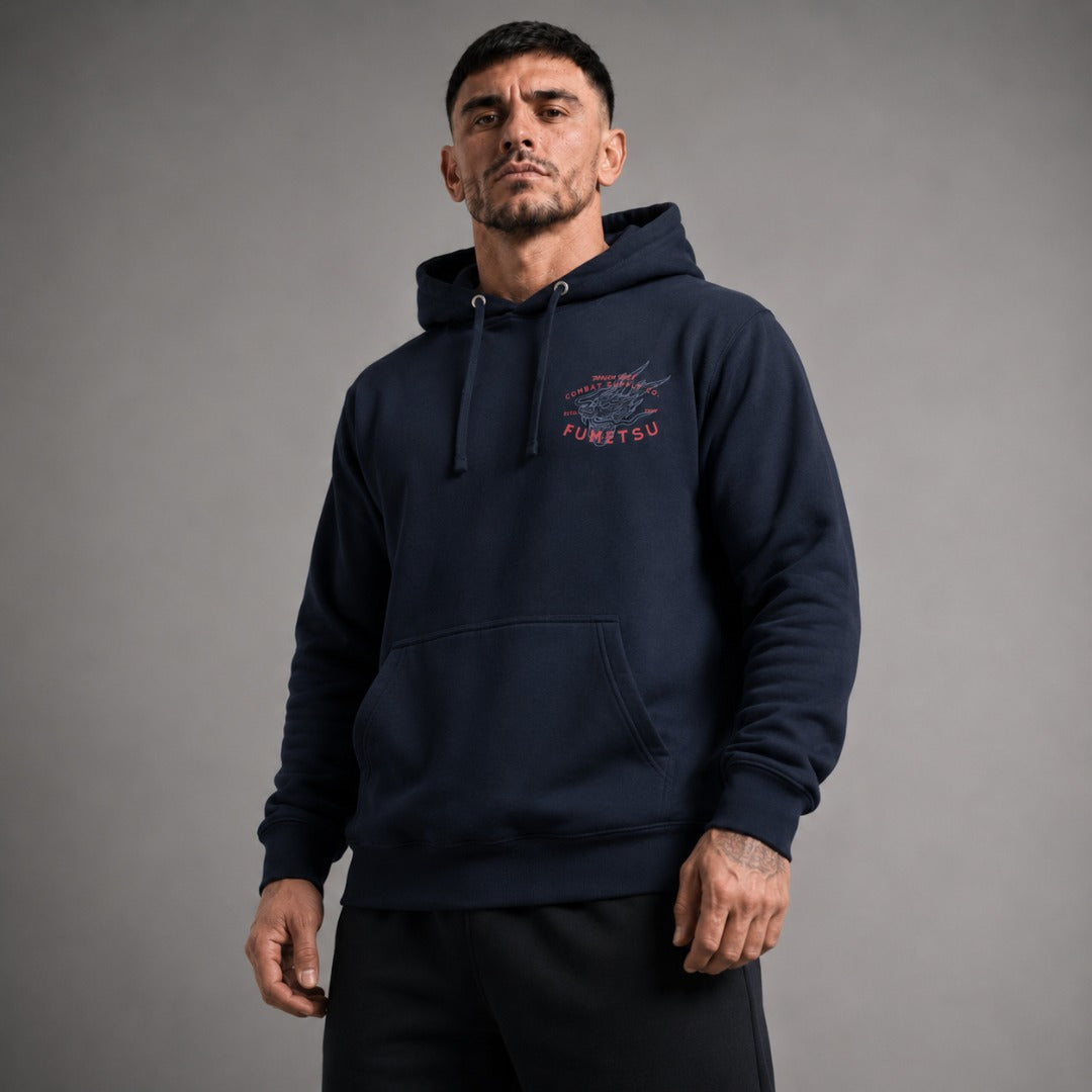 Fumetsu Dragon Slayer Hoodie Navy