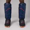 Fumetsu Dragon Slayer Shin Guards Blue/Black/Red