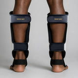 Fumetsu Dragon Slayer Shin Guards White/Black/Gold Lifestyle 3