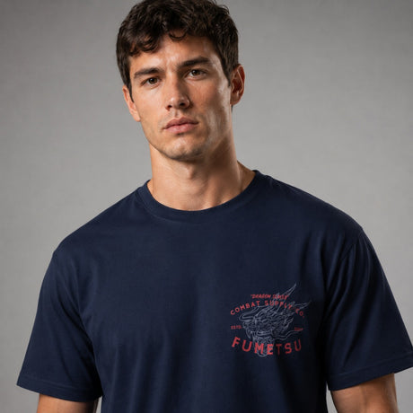 Fumetsu Dragon Slayer T-Shirt Navy