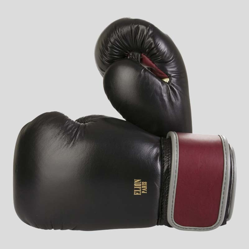 Luvas de boxe de Elion Paris Black/Bordeaux