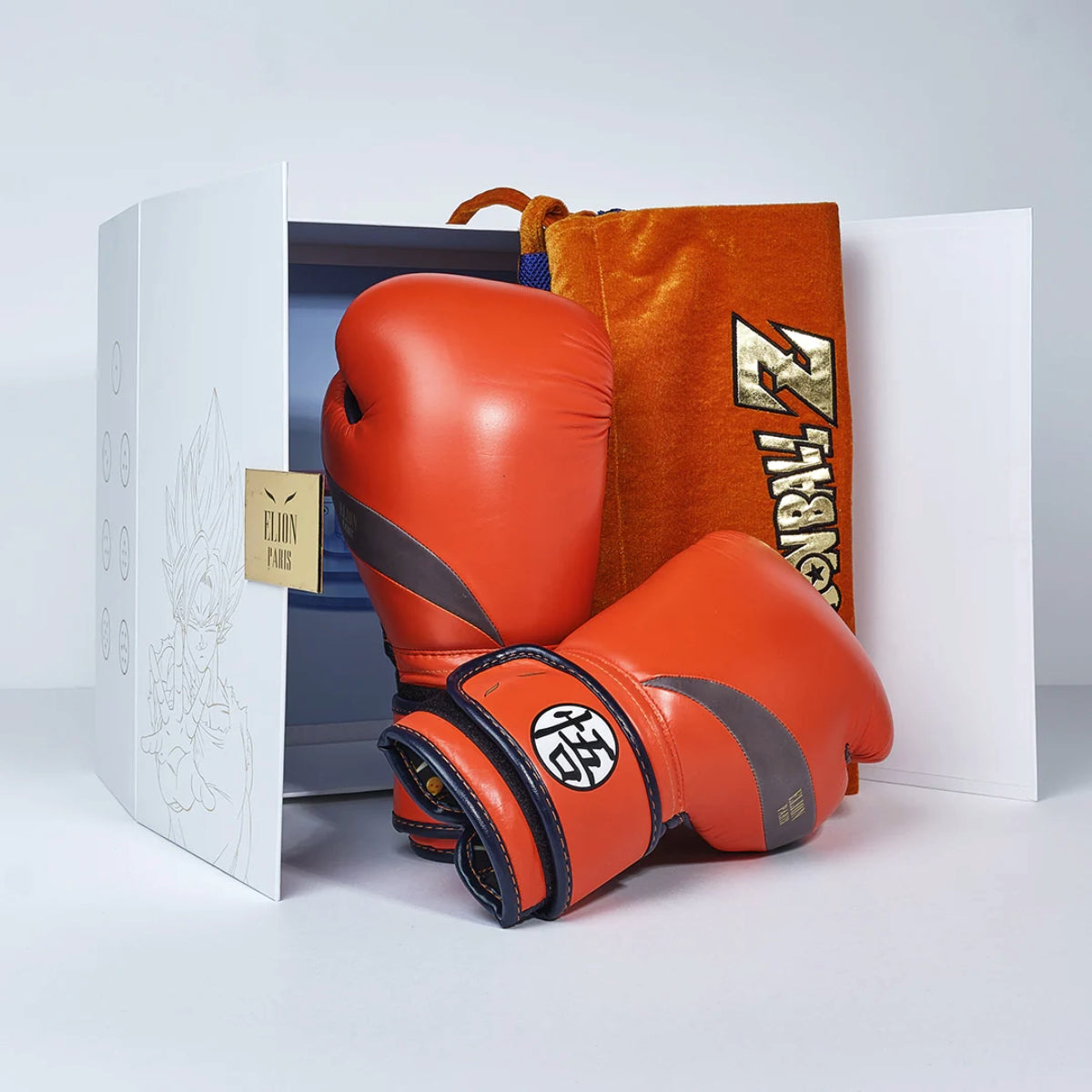 Elion Paris Elegant Dragon Ball Z Goku Boxing Gloves   