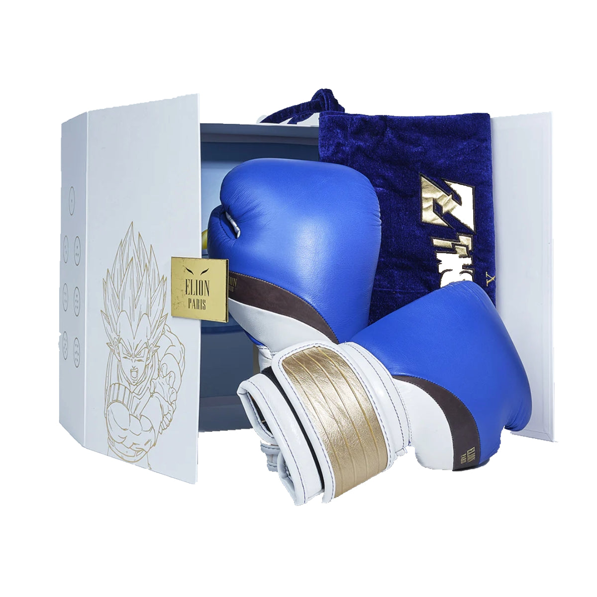 Elion Paris Elegant Dragon Ball Z Vegeta Boxing Gloves   