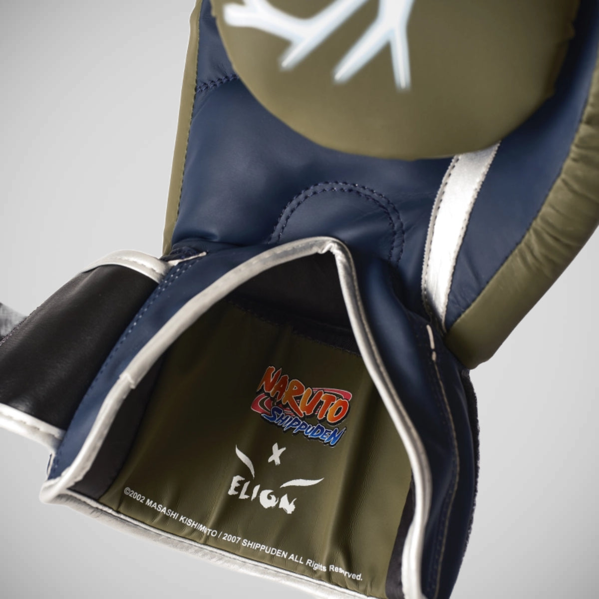 Elion x Naruto Extravagant Kakashi Boxing Gloves Khaki/Navy