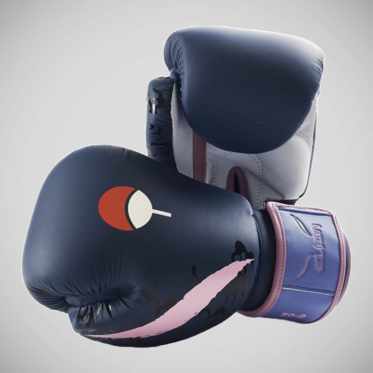 Elion x Naruto Extravagant Sasuke Boxing Gloves Navy/Light Blue