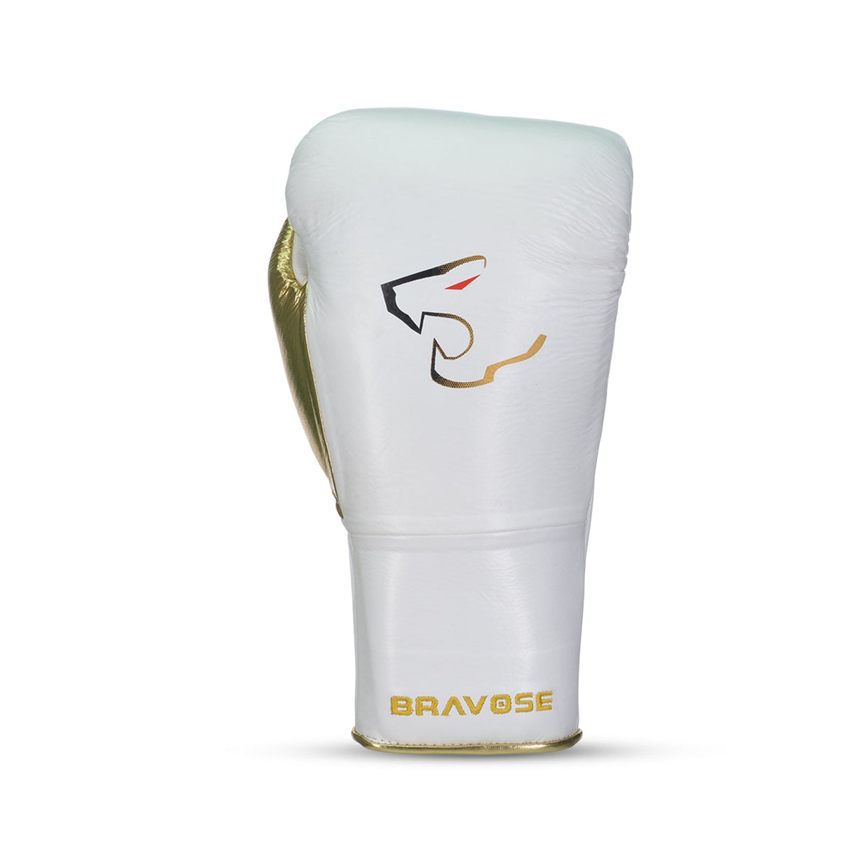 Bravose Elite Pro 2.0 Lace-Up Boxing Gloves White