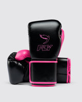 Fly Superloop X Boxing Gloves Black/Pink