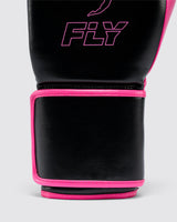 Fly Superloop X Boxing Gloves Black/Pink