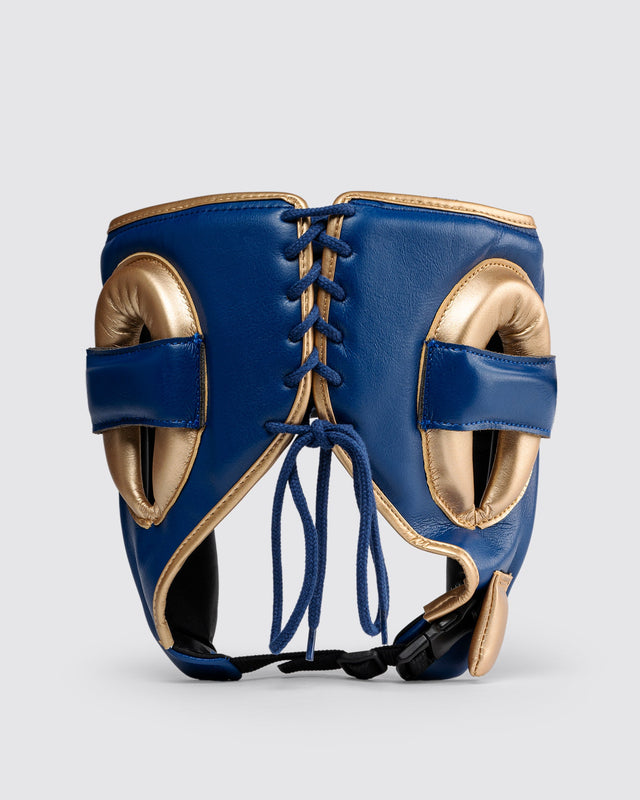 Fly Open Face X Headguard Space Blue/Gold
