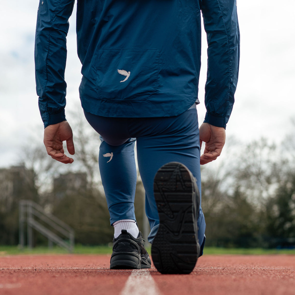 Fly Tempo Running Trousers Blue